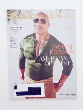 🍭7/$15 Esquire Magazine Summer 2026 Dwayne Johnson